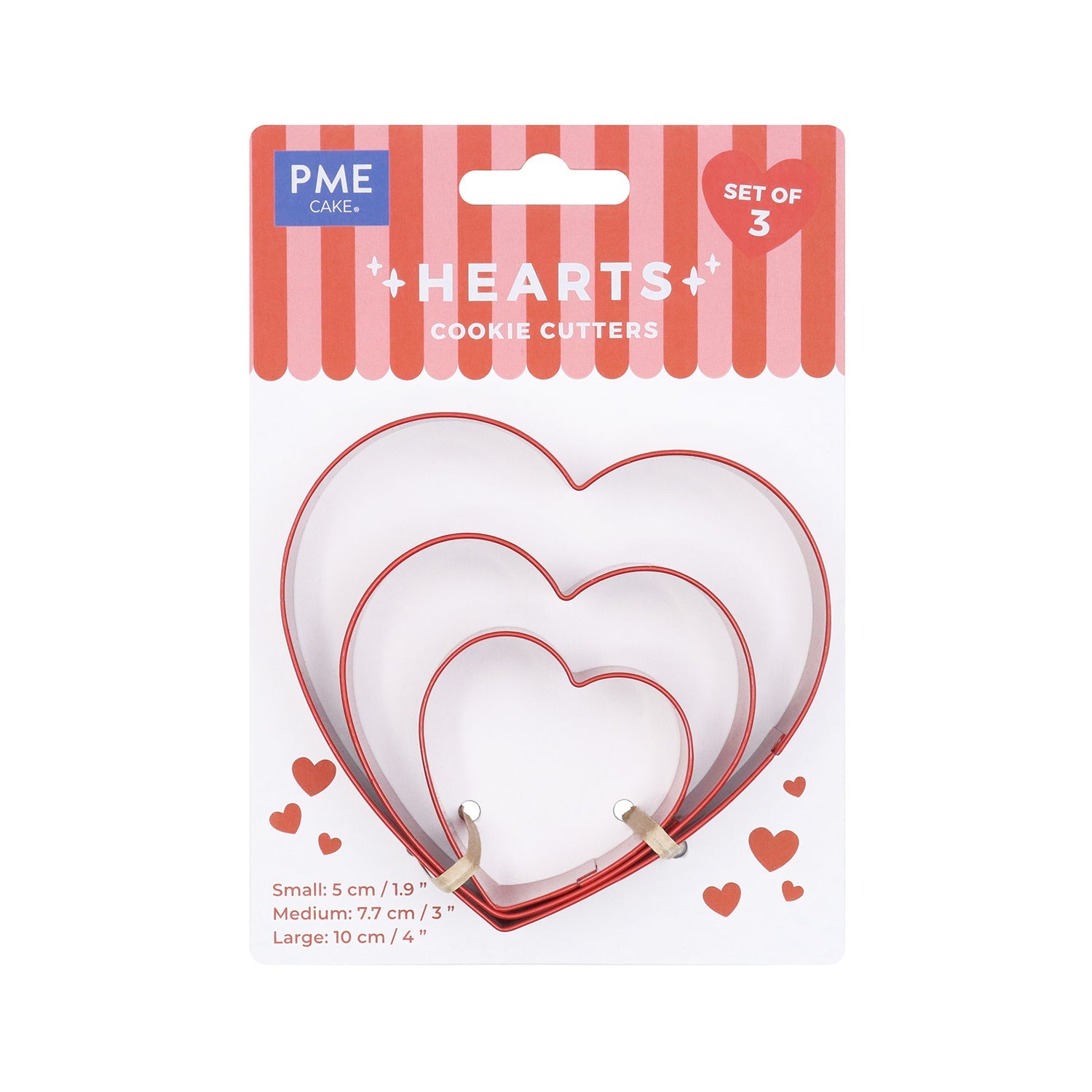 小松美羽付COA Komainu-samaThree hearts in one Shop PME Hearts Cookie Cutter Set of 3 - Greens Choice – Greens