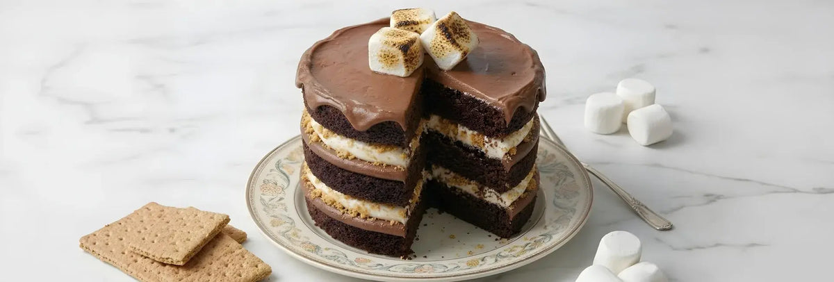 S'mores Layer Cake