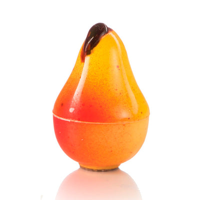 Martellato 3D Pear Praline Polycarbonate Mold, 28 Cavities