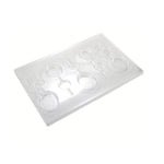 Martellato Smooth Oval Lolli Pop Mold - Pack of 2
