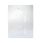 Martellato Eau de Chocolat Chocolate Mold – Perfume Bottle Shape, 4-Cavity