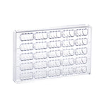 Martellato Turn Praline Polycarbonate Chocolate Mold, 25 Cavities