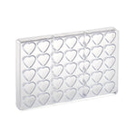 Martellato Smoothy Polycarbonate Chocolate Mold, 35 Cavities