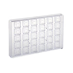Martellato Square Praline Polycarbonate Chocolate Mold, 30 Cavity