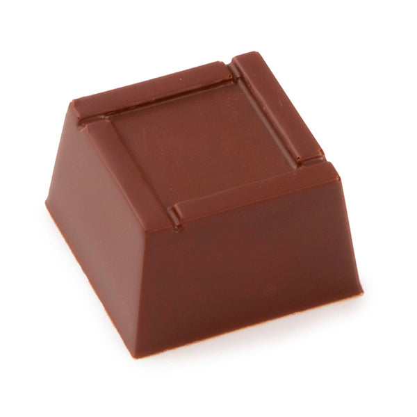 Martellato Square Stepped Top Polycarbonate Chocolate Mold, 30 Cavity