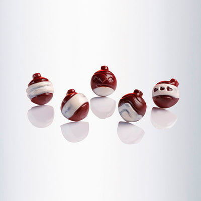Martellato Christmas Baubles Polycarbonate Chocolate Mold, 30 Cavity