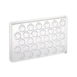 Martellato Christmas Baubles Polycarbonate Chocolate Mold, 30 Cavity