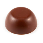 Martellato Round Structured Top Polycarbonate Chocolate Mold, 24 Cavity