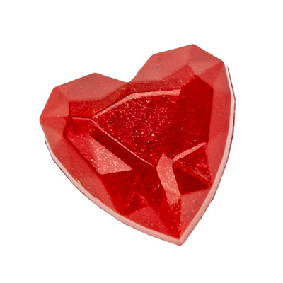 Martellato Diamond Heart Polycarbonate Praline Mold, 24 Cavities