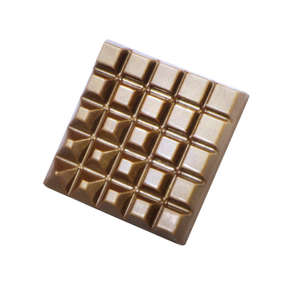 Martellato Square Chocolate Bar Polycarbonate Mold, 6 Cavity