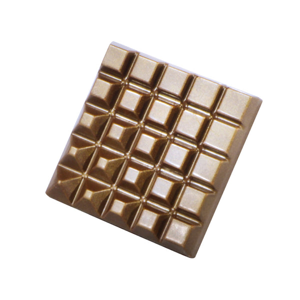 Martellato Square Chocolate Bar Polycarbonate Mold, 6 Cavity