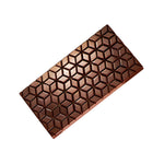 Martellato Kube 100 g Chocolate Bar Polycarbonate Mold, 3 Cavity