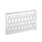 Martellato Small Bottle Praline Mold, 18 Cavity Polycarbonate Chocolate Mold