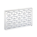 Martellato Praline Double Hearts Mold, 20 Cavities
