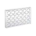 Martellato 30 mm Half Sphere Polycarbonate Mold, 24 Cavities