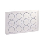 Martellato 45 mm Half Sphere Polycarbonate Mold, 12 Cavities