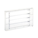 Martellato Curvy Chocolog Polycarbonate Mold, 4 Cavities