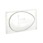 Martellato Polycarbonate Chocolate Hollow Easter Egg Mold, 6.18 × 8.94 in