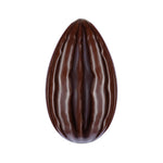 Martellato Polycarbonate Cocoa Textured Hollow Easter Egg Mold, 6.50 × 3.68 in