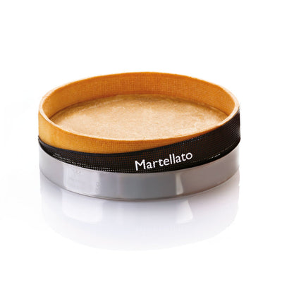 Martellato Micro Cake Bands 8.7–9.4 Inch Silicone Baking Strips, 1.4" Height, Set of 10
