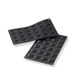Martellato 1.2 in (30 mm) Half Sphere Silicone Mold, Black