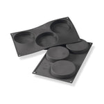 Martellato 4 in (100 mm) Sponge Base Silicone Mold, Black