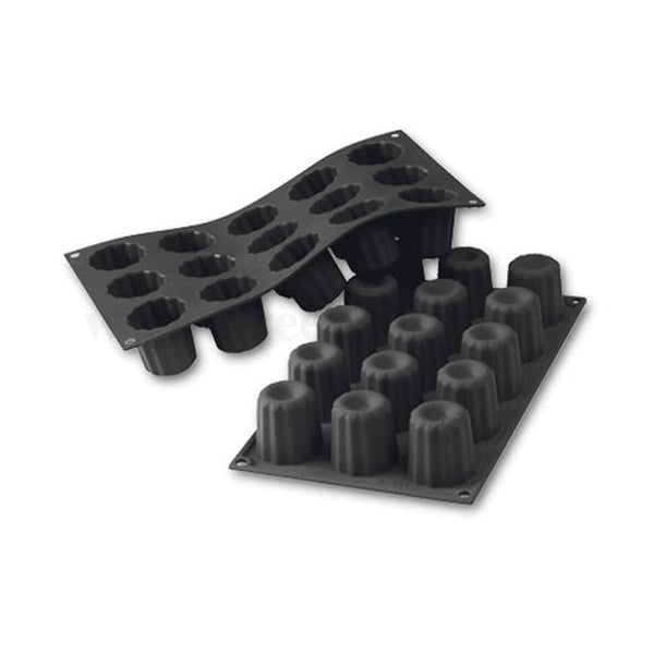 Martellato 45 mm Large Bordelais Silicone Mold, 15 Cavities