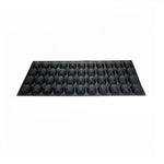 Martellato 3 x 1.8 in (75 x 45 mm) Madeleine Silicone Mold, Black
