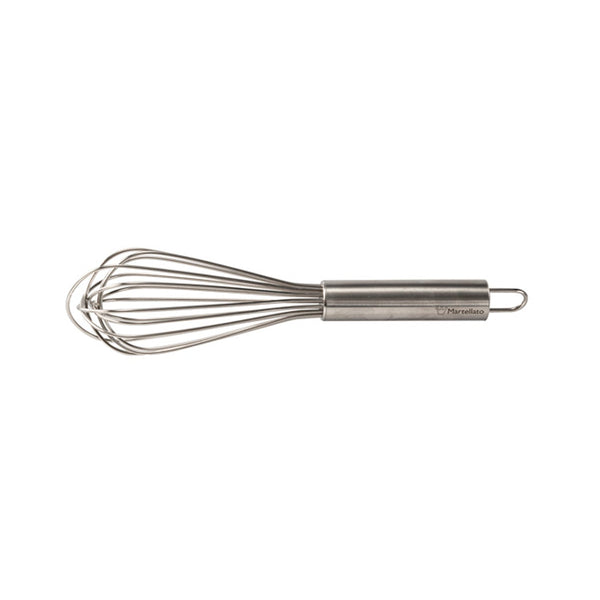 Martellato Stainless Steel Whisk, 8-Wire, 12 in (30 cm)