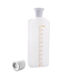 Martellato Graduated Syrup Soaker Bottle with Cap & Cover – 1 L (34 oz)– Food-Grade HDPE
