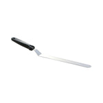 Martellato 10-Inch Stainless Steel Offset Spatula, Professional Angular Icing Spatula