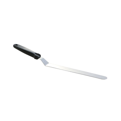 Martellato 10-Inch Stainless Steel Offset Spatula, Professional Angular Icing Spatula