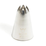 Martellato Closed Star Piping Tip – 0.39 in (10 mm), Standard Size, Stainless Steel