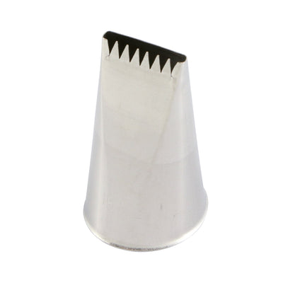 Martellato Delizia Petal Piping Tip – 16 × 2 mm (0.63 × 0.08 in), Stainless Steel
