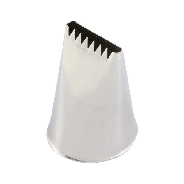 Martellato Delizia Petal Piping Tip – 20 × 3 mm (0.79 × 0.12 in), Stainless Steel