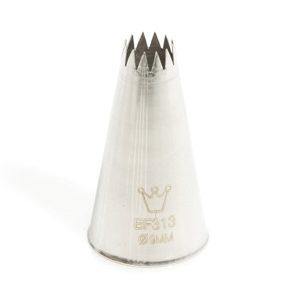 Martellato French Star Piping Tip – 0.35 in (9 mm)