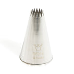 Martellato French Star Piping Tip – 0.39 in (10 mm), Stainless Steel