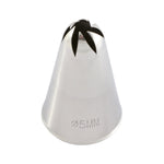 Martellato Fancy Rose Piping Tip – 5 mm (0.20 in), Stainless Steel