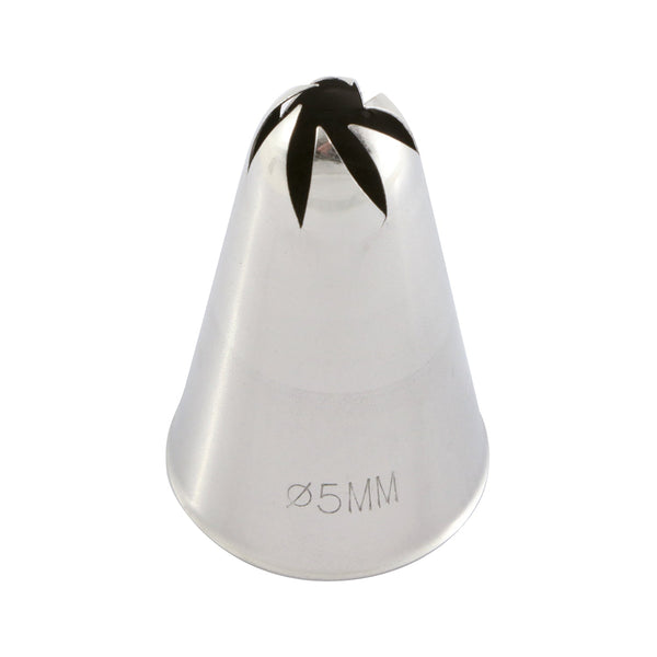 Martellato Fancy Rose Piping Tip – 5 mm (0.20 in), Stainless Steel