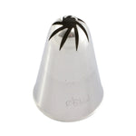Martellato Fancy Rose Piping Tip – 6 mm (0.24 in), Stainless Steel