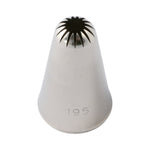 Martellato Star Piping Tip – 12 mm (0.47 in), Stainless Steel