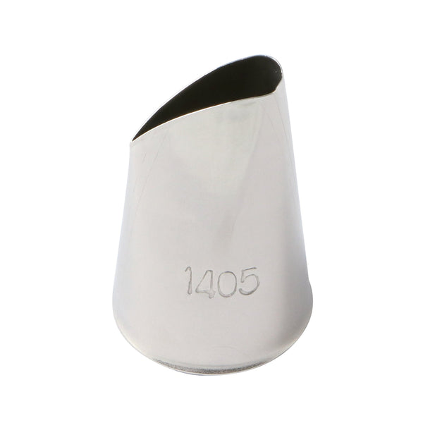 Martellato Stainless Steel Petal Piping Tip – 20 × 7 mm (0.79 × 0.28 in)
