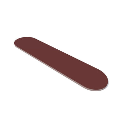Martellato Silicone Chablon Oblong Decoration Mold, 10 Cavities