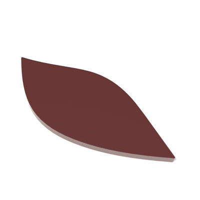 Martellato Leaf Decoration Silicone Mat – 75 × 33 mm, White