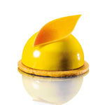 Martellato Leaf Decoration Silicone Mat – 75 × 33 mm, White