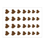Martellato Silicone Chablon Decorative Hearts Mold, 3 Sizes, 28 Cavities
