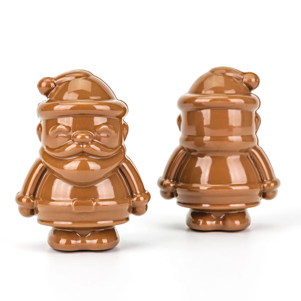 Martellato Klaus 3D BPA-Free Polycarbonate Chocolate Mold Set, Rotary 2 Pieces