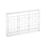 Martellato Liquid Chocolate Bar Mold, 3 Cavity