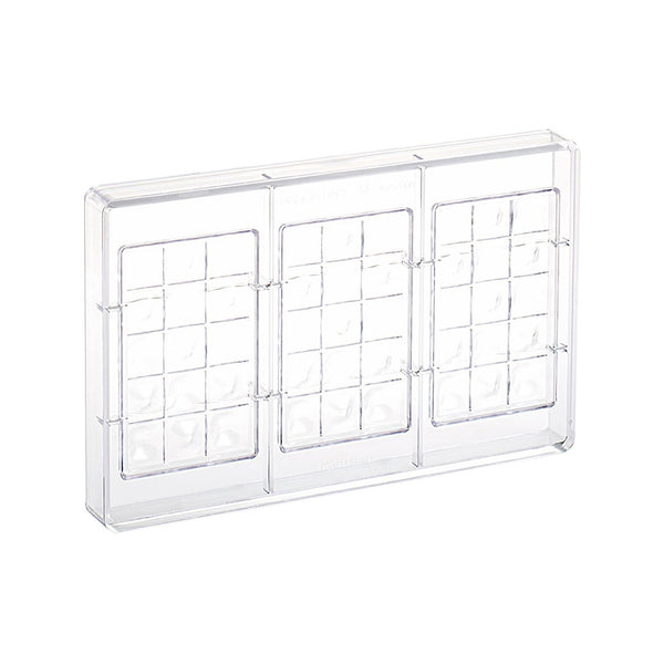 Martellato Liquid Chocolate Bar Mold, 3 Cavity