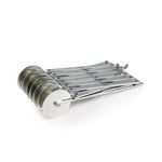 Martellato Expanding Steel Dough Cutter – 7 Straight Blades